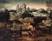 unknow artist Saint jerome in penitence Spain oil painting artist
